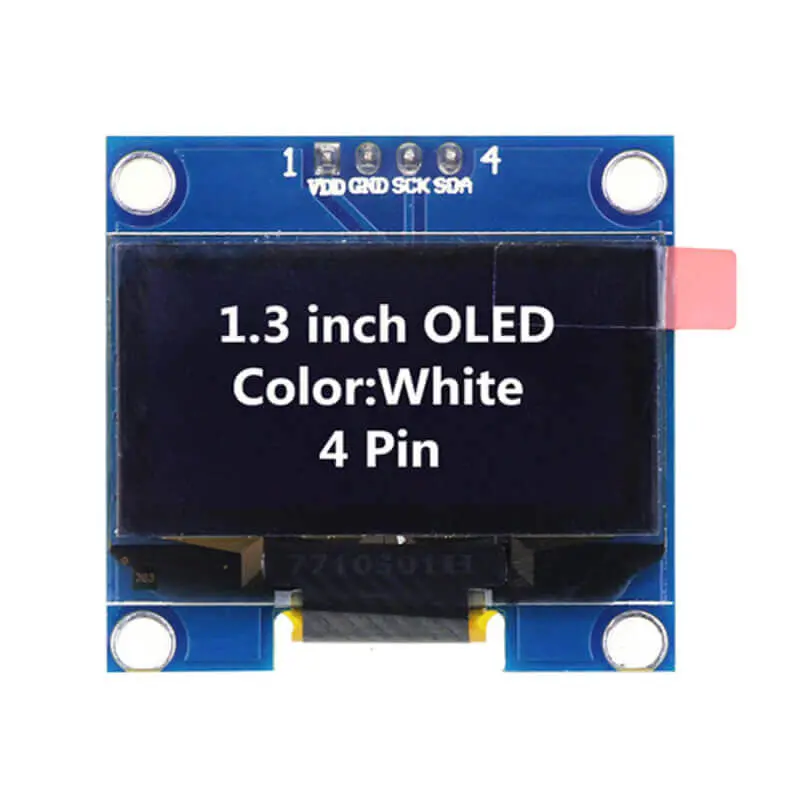 1.3 Inch I2c/Iic Oled Display Module 4Pin 1
