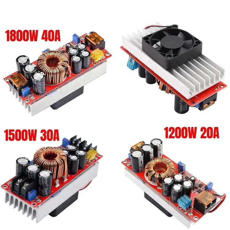 10-60V To 12-90V Dc-Dc Boost Converter Step-Up Power Supply Module Adjustable Voltage Charger 1