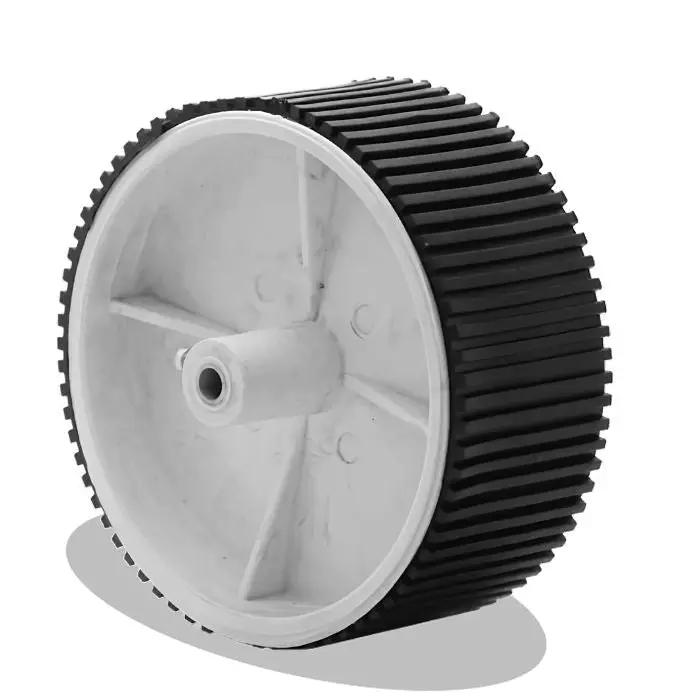 10X4.5Cm Robotic Dc Wheels [6Mm Shaft] 1