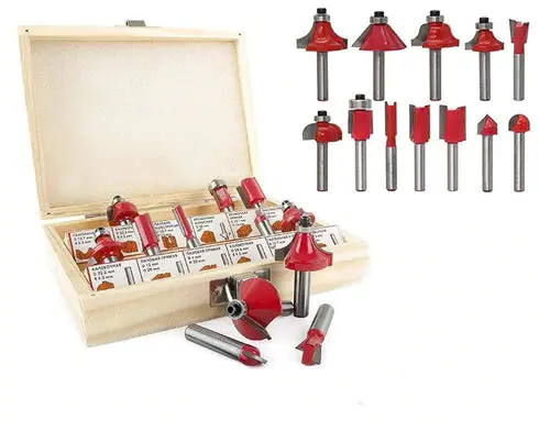 12Pcs Milling Cutter Router Bit Set 1