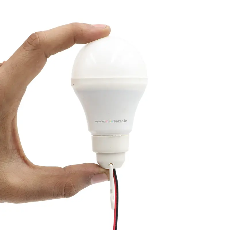 12Vdc Solar Led Bulb Basic Diy Light 1