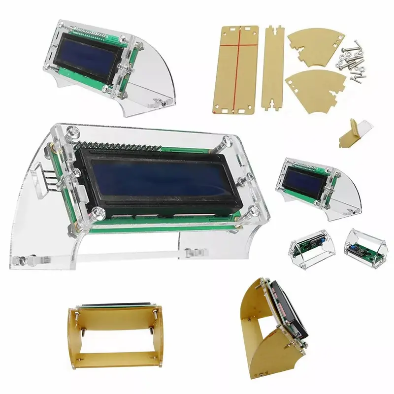 16×2 Acrylic Holder Case Stand For Lcd1602 Module 1