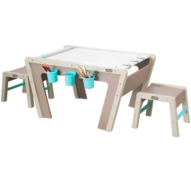 2-In-1 Easel And Art Table 1