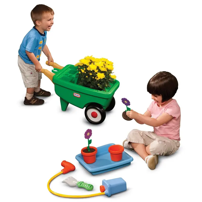 2-In-1 Garden Cart & Wheelbarrow 1