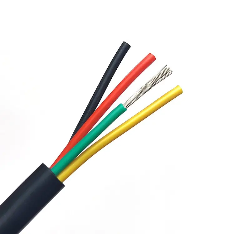 4-Core Flexible Silicon Wire Insulated 1