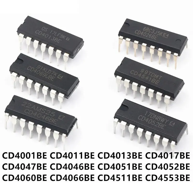 4000-Series Cmos Logic Dip Ics 1