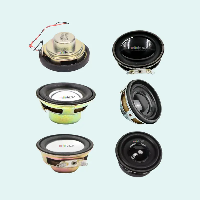 40Mm 4-Ohm Speaker Aluminum Shell Internal Magnet 1.6Inch 1