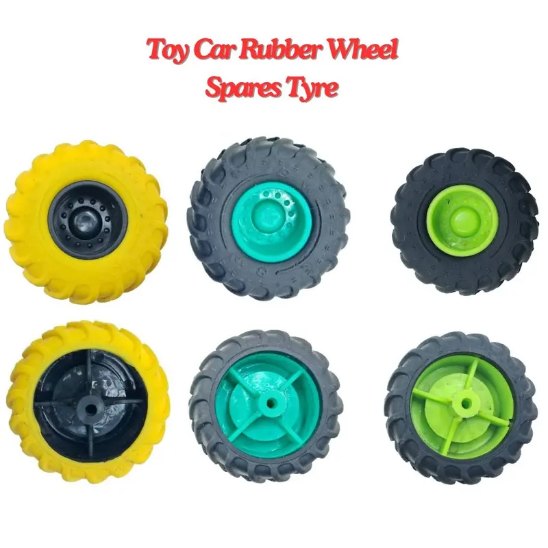 43X21mm Good-Grip Tyre Wheel For Toy Car Rc Tractor 1