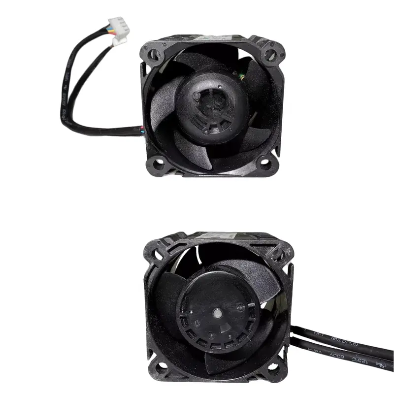 4X4x5.5Cm 12-Volt Counter-Rotating Brushless Double Fan For Cpu Cabinet Cooling 1