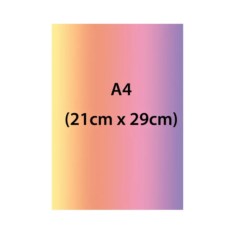 A4 Rectangle Custom Edible Icing Image Cake Topper 1