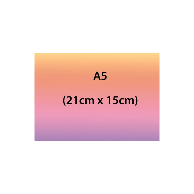 A5 Rectangle Custom Edible Icing Image Cake Topper 1