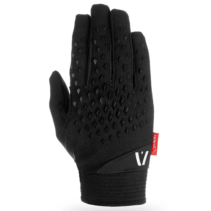 Akin Moto - Black Vortex Mx Gloves 1