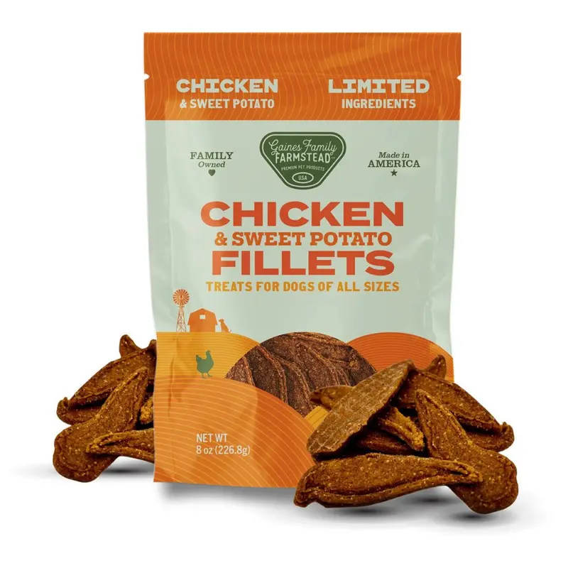 All Natural Meat & Sweet Potato Fillets Dog Treats – Limited Ingredient, Made In Usa 1