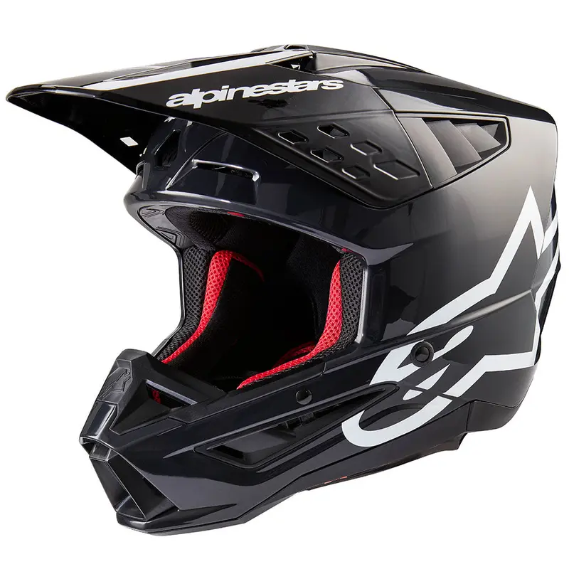 Alpinestars - 2025 Sm5 Corp Dark Grey Gloss Helmet 1