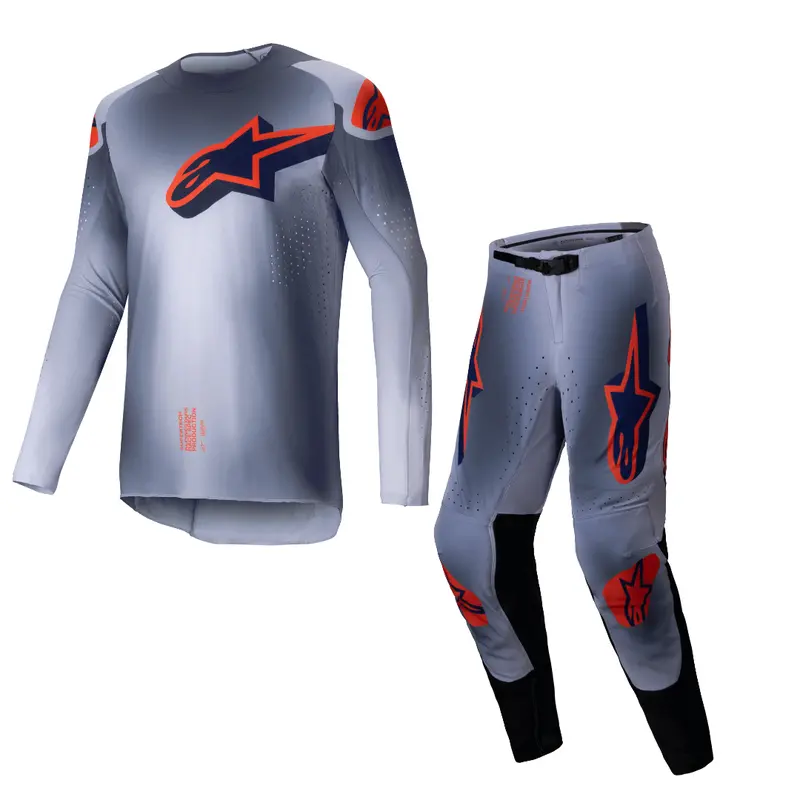 Alpinestars - 2025 Supertech Maker Silver Black Mx Combo 1