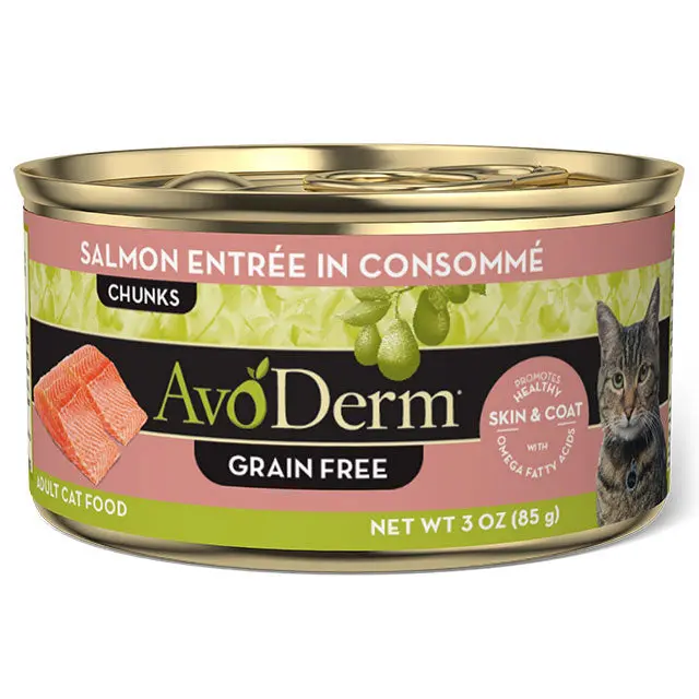 Avoderm Salmon Entree In Consomme Cat Food 1