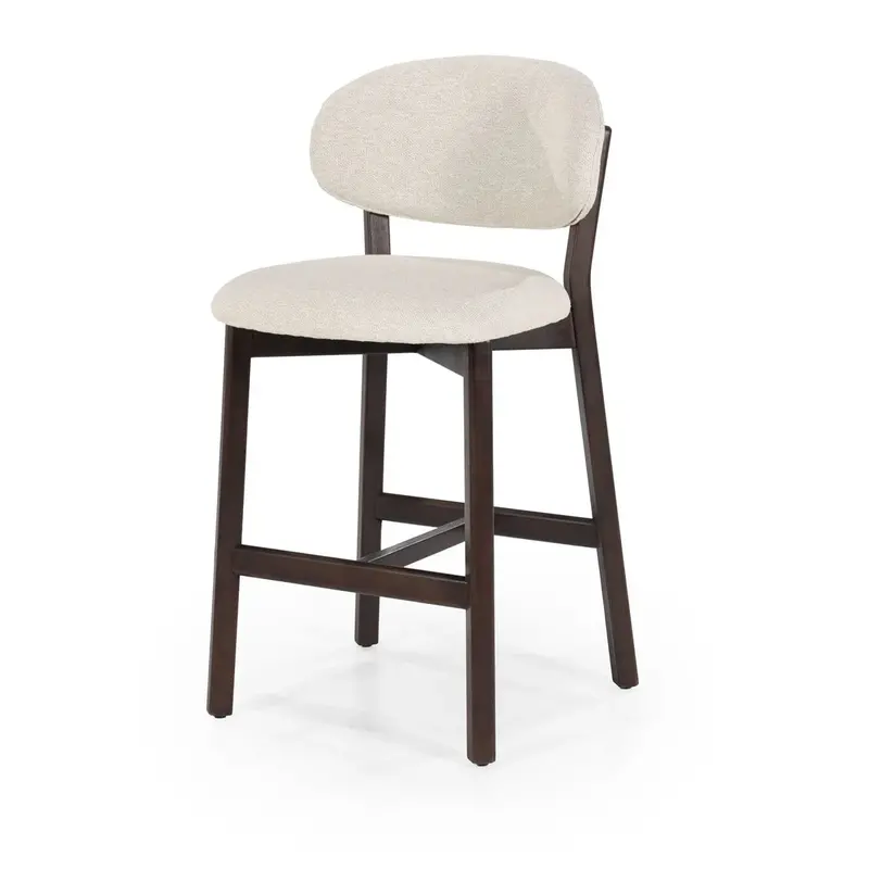 Barstoel Mikky Bruin - Beige 1