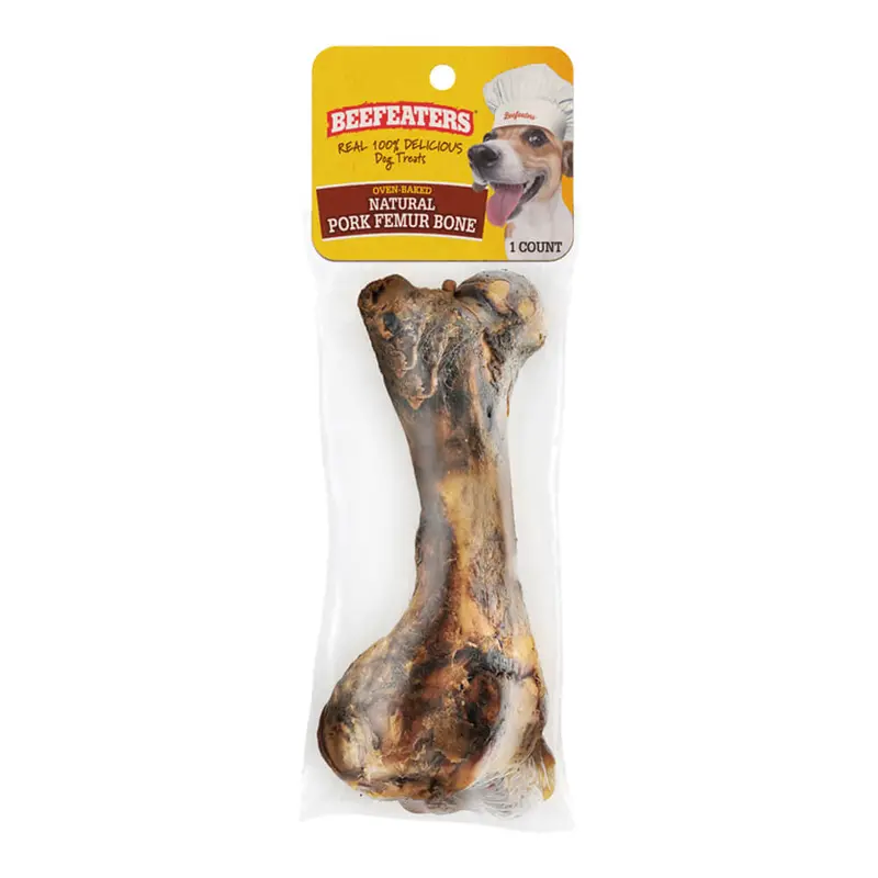 Beefeaters Natural Pork Femur Bone 1