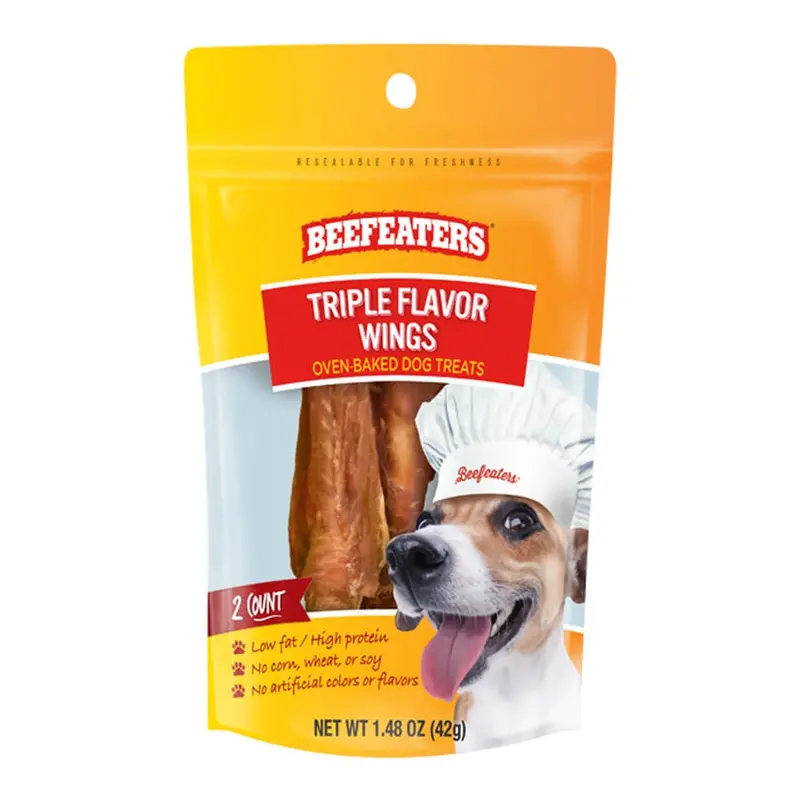 Beefeaters Triple Flavor Wings, 1.48 Oz, Case Of 12 1
