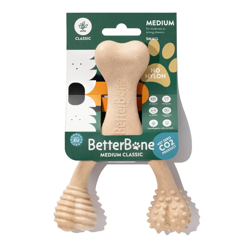 Betterbone Medium Density Natural Chew Toy – Classic Flavor For Dogs, Safe & Non-Toxic 2