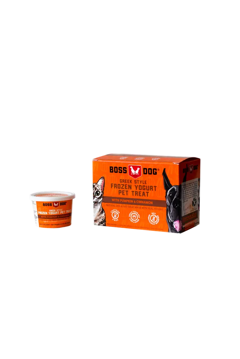 Boss Dog Frozen Yogurt Pumpkin Cinnamon 1
