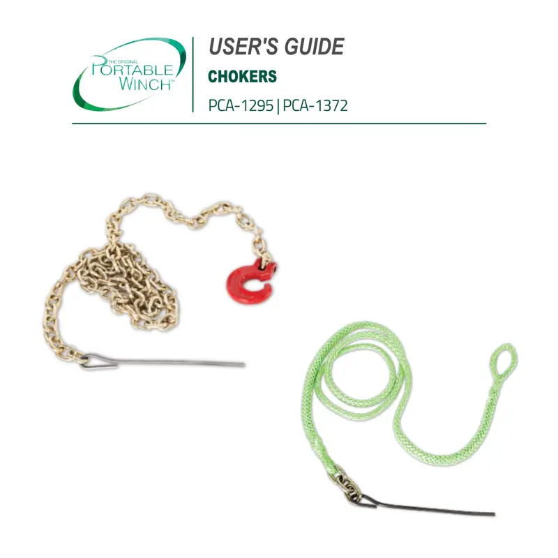 Chokers - Instructions 1