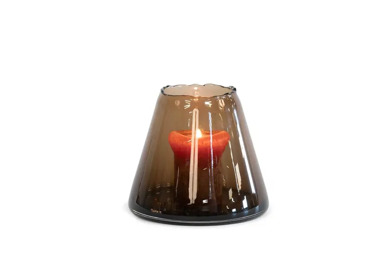 Conische Vaas - Bruin 33 Cm 1