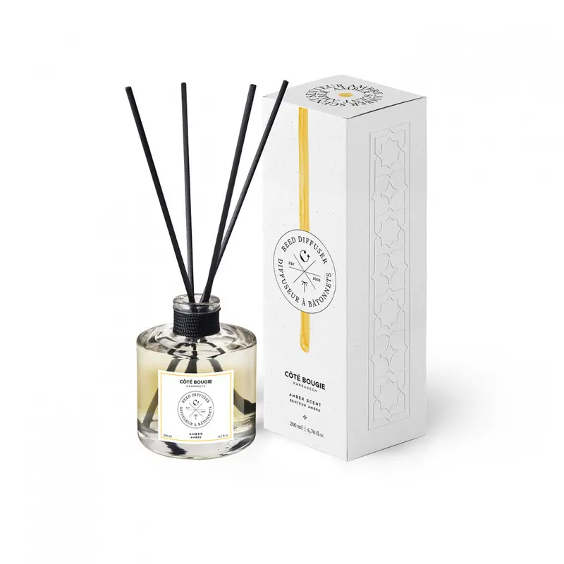 Côté Bougie Geurstokken 200 Ml - Amber 1