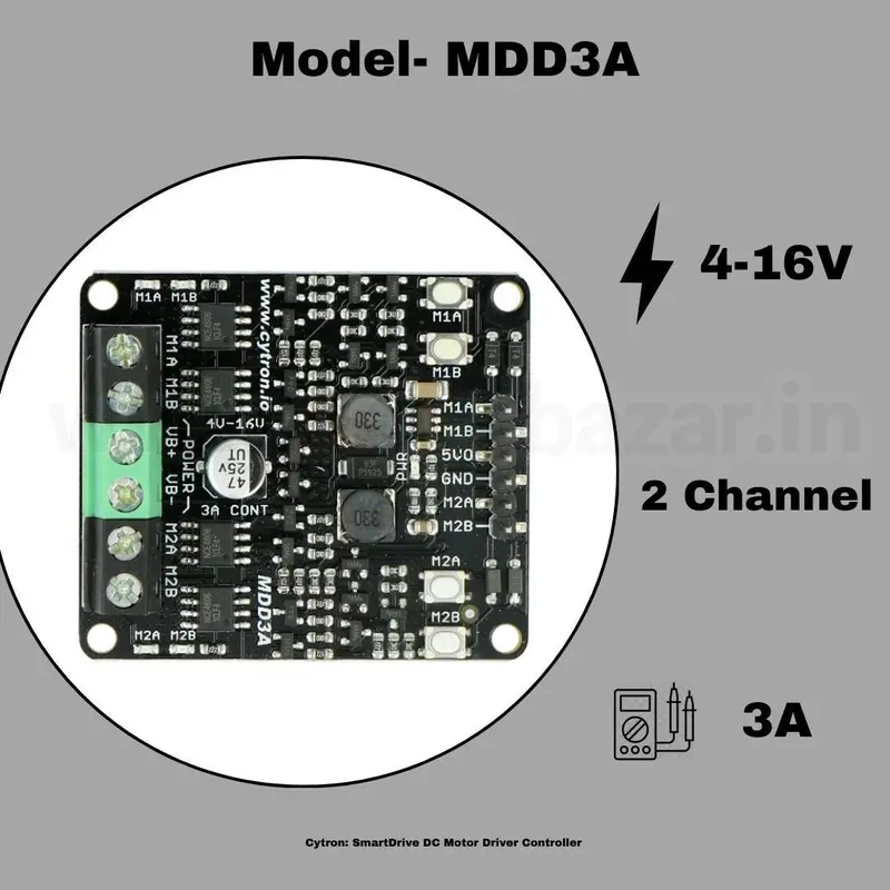 Cytron: Smartdrive Dc Motor Driver Controller Series 1