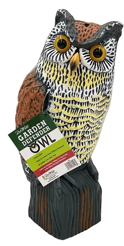 Dewitt Owlrh Garden Defender Owl With Rotating Head 7" 1
