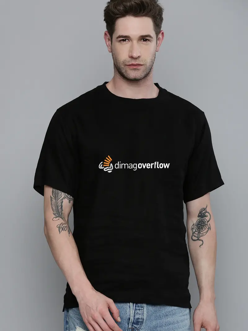 Dimag Overflow Half Sleeve T-Shirt 1