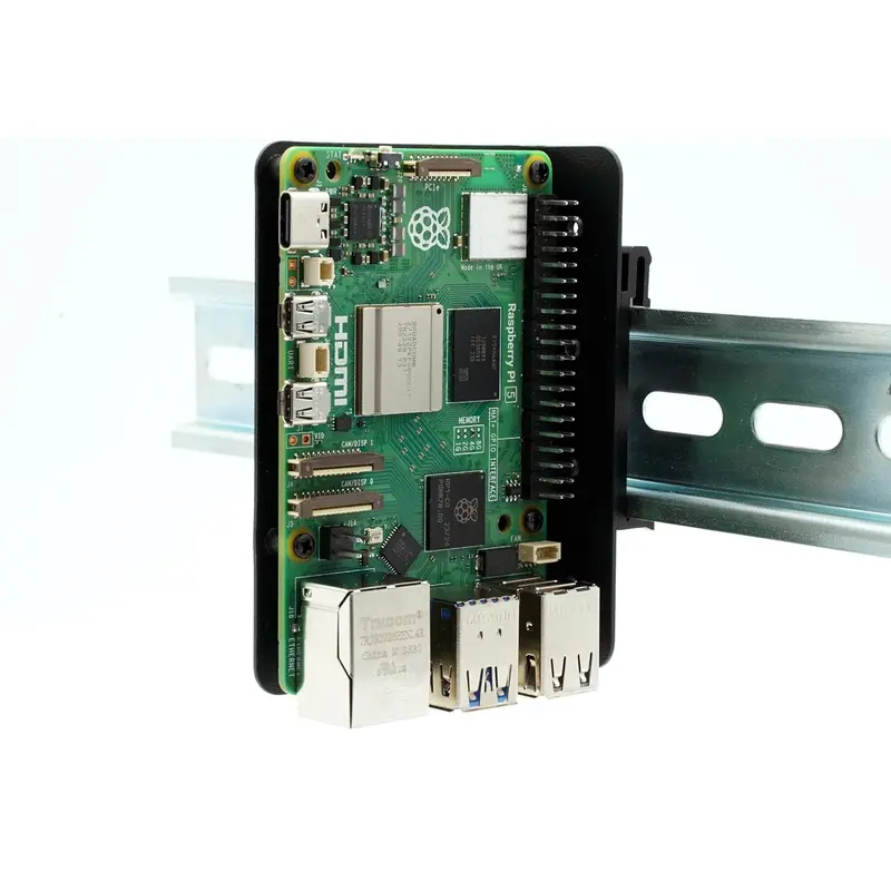 Din Rail Clip Mount Bracket For Raspberry Pi 1