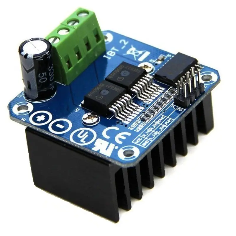 Double Bts7960 43A H-Bridge High-Power Stepper Motor Driver Module 1