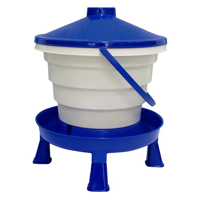 Elevated Bucket Drinker With Legs For Chickens, Ducks & Game Birds 1