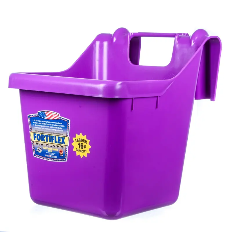 Fortiflex Hook Over Fence Feeder, 16 Qt 3
