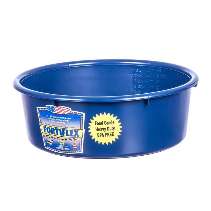 Fortiflex Plastic Mini Pan, 5 Qt 1