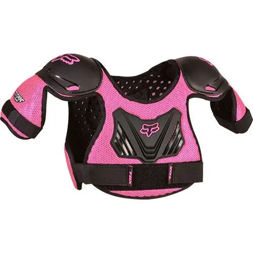 Fox - Peewee Titan Black/Pink Roost Deflector 1