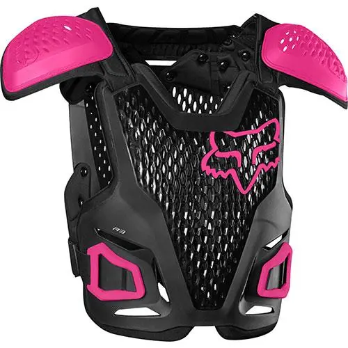 Fox - Youth R3 Black/Pink Body Armour 1