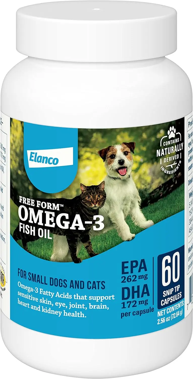 Free Form Omega-3 Fish Oil Snip Tip Capsules 1