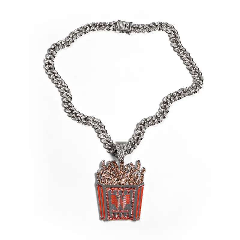Fries Bling Necklace 1