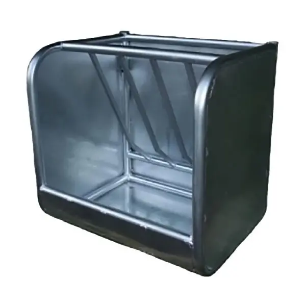 Galvanized Steel Livestock Feeder – Heavy-Duty Hay & Grain Feeder 1