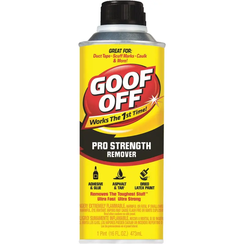 Goof Off 16 Oz. Bottle Pro Strength Dried Paint Remover 1