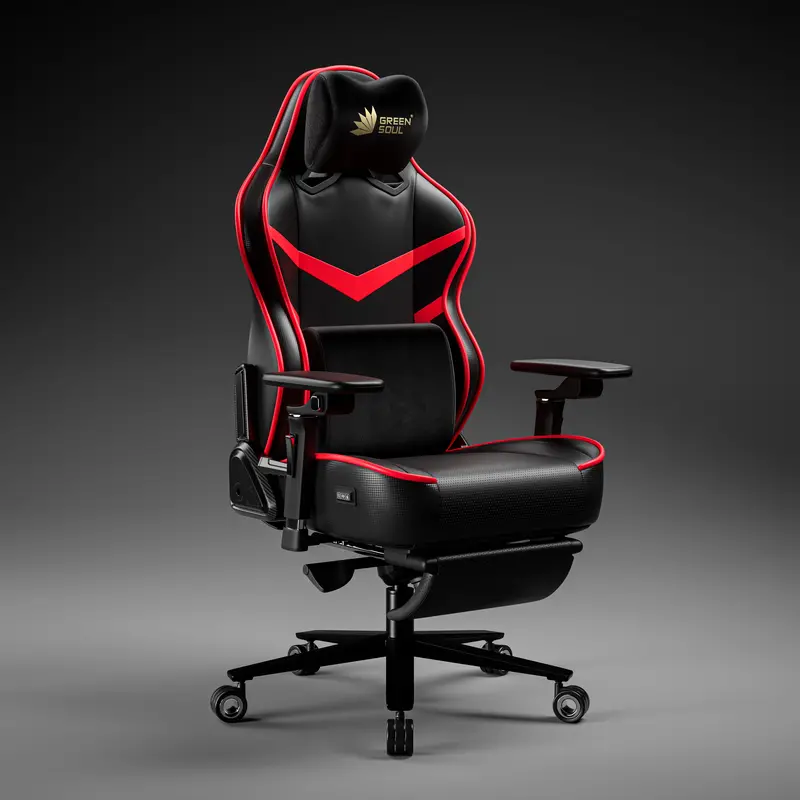 Green Soul Renewed Monster Pro Gaming Chair With Ventilated Seats 1