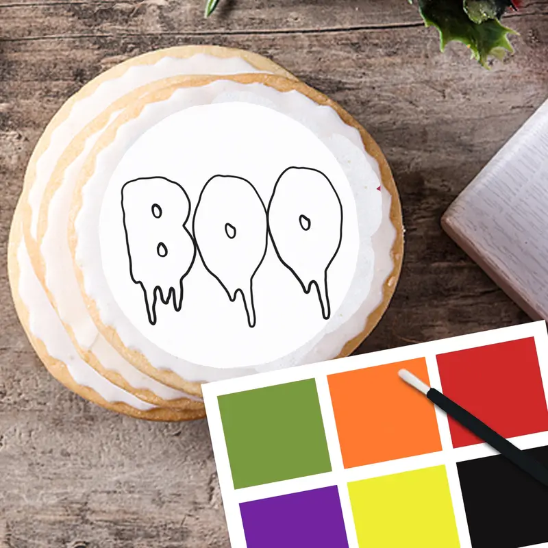 Halloween Pre-Cut Pyo Cookie Toppers 1