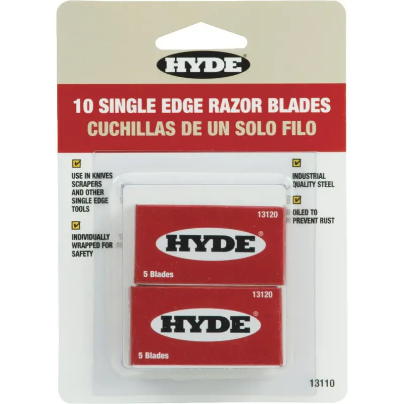Hyde Single Edge Razor Blades (10-Pack) 1