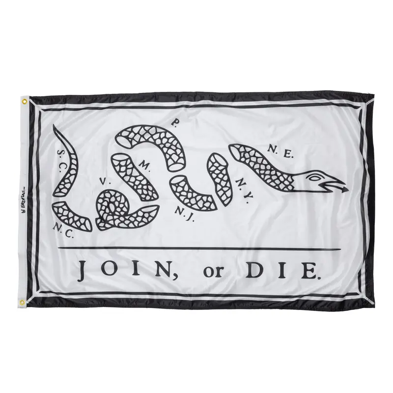 Join Or Die Flag 1