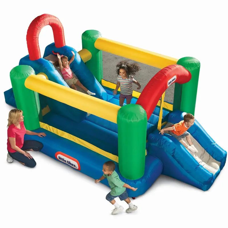 Jump 'N Double Slide Bouncer 1