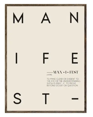 Kader Manifest - 32 X 42 Cm 1