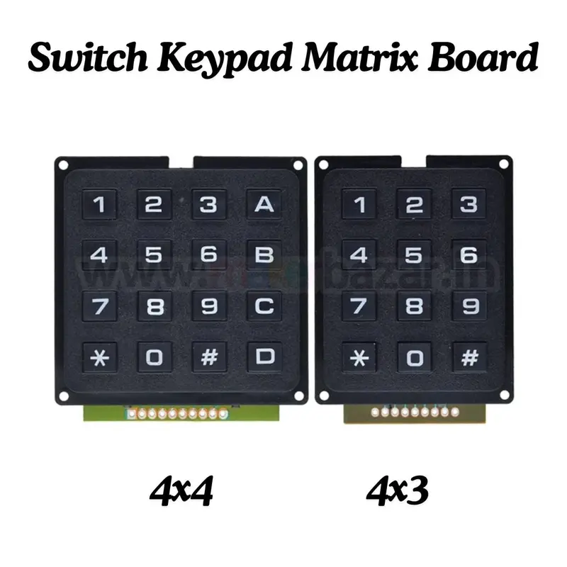 Keyboard Matrix Button Keypad [Non-Flexible] 1