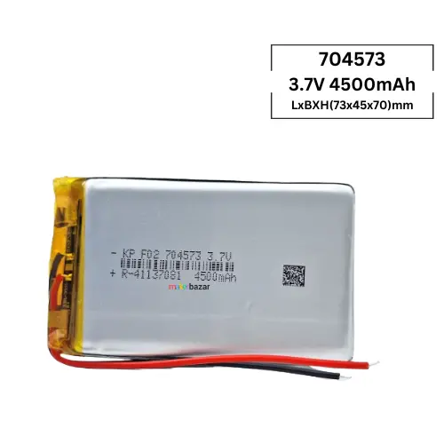 Kp: 4500Mah Lipo Battery - Single Cell 3.7 V Lithium Polymer Battery 1